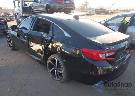 2022 Honda Accord Sport from USA, damaged, VIN 1HGCV1F3XNA097104